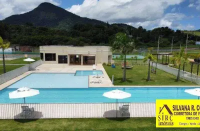 Cond. dom village maricá- lazer completo-lote 240 m², plano-r$110 mil