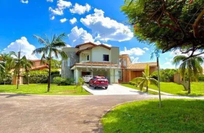 Sobrado à venda em holambra, residencial palm park, com 4 quartos, com 396 m²