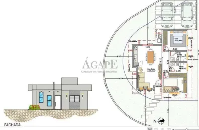 Casa à venda em artur nogueira, residencial da torre, com 2 quartos, com 65 m²