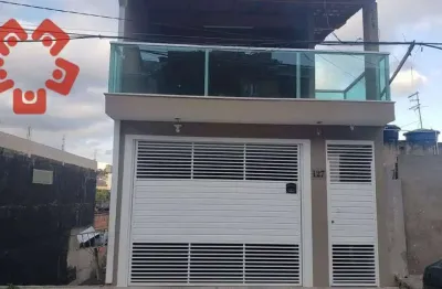 Sobrado residencial à venda, jardim angélica, carapicuíba - so0045.