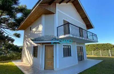 Sobrado com 3 dormitórios à venda, 120 m² por r$ 900.000,00 - jardim atalaia - campos do jordão/sp