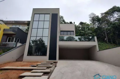 Casa à venda, 300 m² por r$ 3.180.000,00 - jardim fazenda rincao - aruja v - arujá/sp