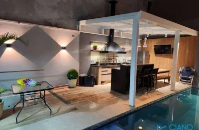Sobrado com 4 dormitórios à venda, 438 m² por r$ 3.750.000,00 - parque da mooca - são paulo/sp