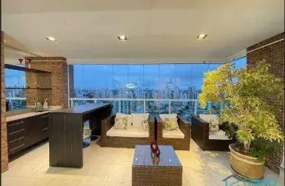 Apartamento com 4 dormitórios à venda, 160 m² por r$ 2.400.000,00 - tatuapé - são paulo/sp
