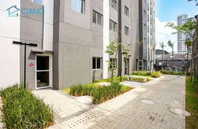 Apartamento com 1 dormitório, 26 m² - venda por r$ 235.000,00 ou aluguel por r$ 1.740,00/mês - belenzinho - são paulo/sp