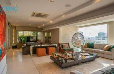 Cobertura com 4 dormitórios à venda, 343 m² por r$ 8.900.000,00 - alto da mooca - são paulo/sp