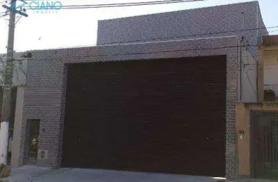 Galpão para alugar, 566 m² por r$ 28.000,00/mês - mooca - são paulo/sp