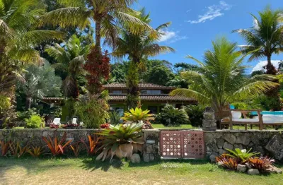 Luxuosa propriedade pé na areia de 6 quartos em angra dos reis - rj à venda