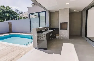Casa com 4 suítes em condomínio de alto padrão na barra da tijuca