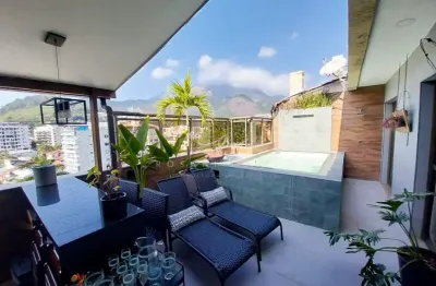 Cobertura à venda no atelier três rios. imóvel de 4 quartos, piscina e churrasqueira.