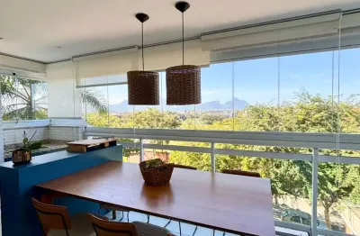 Apartamento 2 suítes na barra da tijuca no condomínio alpha green