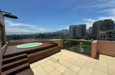 Cobertura duplex no condomínio ocean drive  na orla da barra da tijuca
