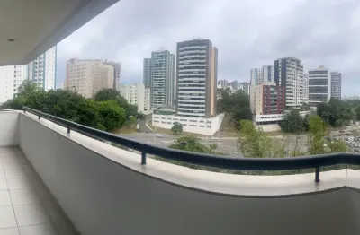 Apartamento 2/4 com varandão e lazer completo no caminho das árvores, 69m² de área