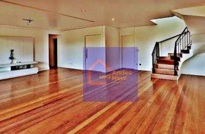 Cobertura esplendorosa ac permuta 3 suítes 4 vagas  456 m² - venda por r$ 7.300.000 ou aluguel por r$ 29.000/mês - santana - são paulo/sp