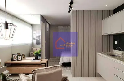 Studio, 32 m² - venda por r$ 308.600,00 ou aluguel por r$ 2.707,00/mês - vila dom pedro ii - são paulo/sp