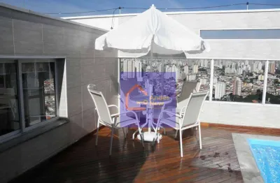 Cobertura com 3 dormitórios à venda, 134 m² por r$ 1.115.000,00 - santa inês - são paulo/sp