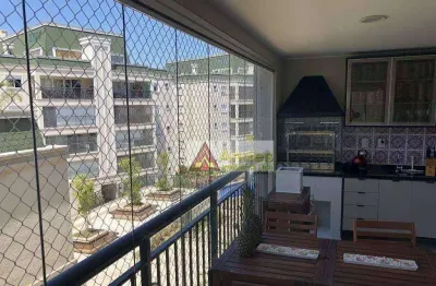 Apartamento de 130,00 mts² com varanda gourmet, 3 dormitórios à venda, por r$ 1.100.000 - parque mandaqui - são paulo/sp