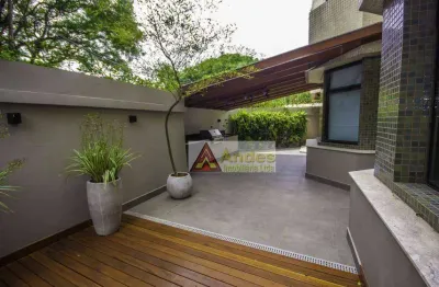 Apartamento duplex com 6 dormitórios à venda, 492 m² por r$ 4.200.000,00 - boaçava - são paulo/sp