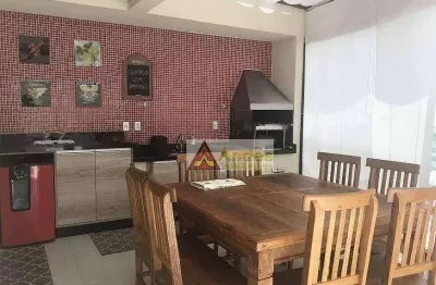 Cobertura duplex  3 suítes 1 master closet duplo varanda gourmet à venda, 246 m² por r$ 2.600.000,00- santana - são paulo/sp