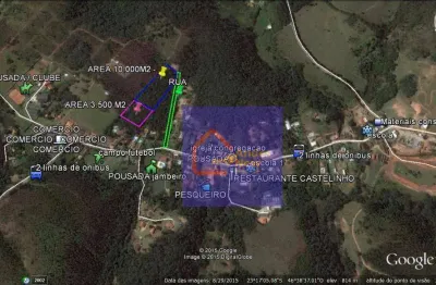 Terreno à venda, 13500 m² por r$ 950.000,00 - mato dentro - mairiporã/sp
