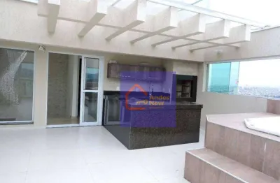 Apartamento triplex com 3 dormitórios à venda, 175 m² por r$ 1.400.000,00 - vila galvão - guarulhos/sp