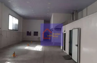 Galpão para alugar, 500 m² por r$ 15.000,00/mês - vila bandeirantes - são paulo/sp