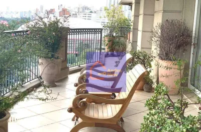 Vista espetacular ibirapuera alto padrão 4 dormitórios 3 suítes 6 vagas à venda, 384 m² por r$ 15.000.000 - paraíso - são paulo/sp