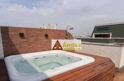 Magnifica cobertura espaço gourmet jacuzzi  3 dorms 2 suítes 3 vagas  à venda, 210 m² por r$ 1.660.000 - parque mandaqui - são paulo/sp