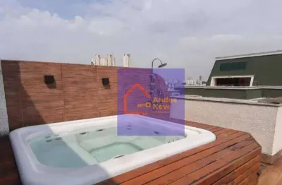 Magnifica cobertura espaço gourmet jacuzzi  3 dorms 2 suítes 3 vagas  à venda, 210 m² por r$ 1.660.000 - parque mandaqui - são paulo/sp