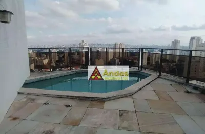 Cobertura, 275 m² - venda por r$ 1.800.000,00 ou aluguel por r$ 11.832,39/mês - santana - são paulo/sp