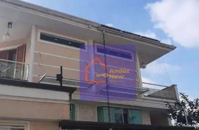 Sobrado novo fino acabamento 3 amplas suítes quintal churrasqueira 5 vagas à venda, 225 m² por r$ 1.300.000 - santana - são paulo/sp