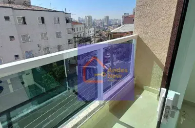 Apartamento novo com terraço 2 amplos dormitórios à venda, 62 m² por r$ 395.000 - santana - são paulo/sp