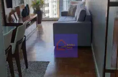 Apartamento com 3 dormitórios para alugar, 90 m² por r$ 5.990,00/mês - santa teresinha - são paulo/sp