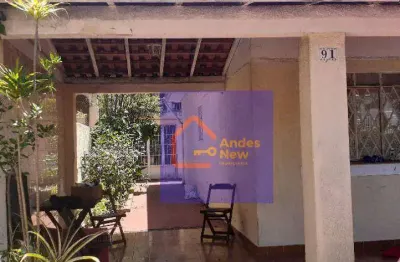 Casa térrea c/ terreno de 10m² de frente 25m² fundos  4 dorms 5 vgs edícula p/ modernizar  à venda, 250 m² por r$ 1.100.000 - santa teresinha - sp