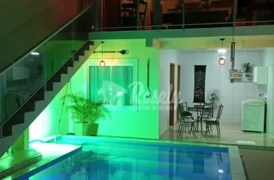 Sobrado à venda, com piscina, balneário shangrilá, pontal do parana - pr