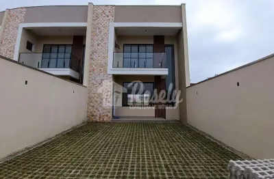 Sobrado com 3 dormitórios sendo uma suíte à venda, pontal do parana - pr