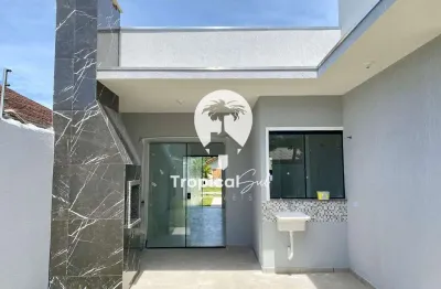 Casa com 2 dormitórios à venda, gaivotas, matinhos - pr