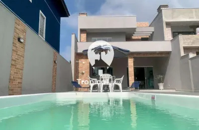 Sobrado faixa mar  à venda balneário atami sul, pontal do parana - pr