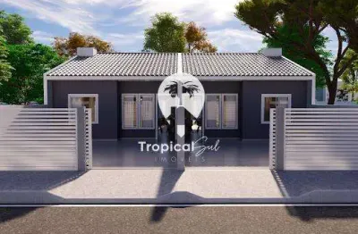 Casa com 2 dormitórios  01 suíte  à venda, shangri-lá, pontal do parana - pr