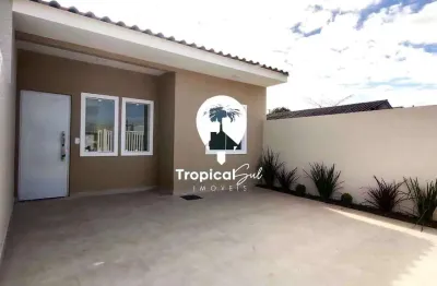Casa com 2 dormitórios  01 suíte  à venda, shangri-lá, pontal do parana - pr