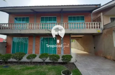 Sobrado frente mar para locação mensal, shangri-lá, pontal do parana - pr
