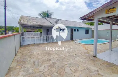 Casa com 4 dormitórios à venda, ipanema, pontal do parana - pr