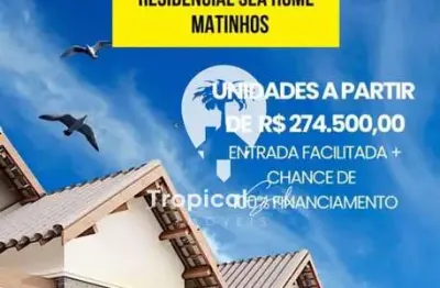 Casa à venda, tipo e garden balneario praia grande, matinhos - pr
