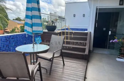 Excelente cobertura 3 quartos a 4 minutos da praia de buraquinho