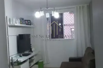 Ótimo apartamento 2 quartos em condomínio, a 3 minutos do atacadão, em recreio ipitanga