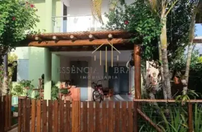 Excelente casa duplex 4 quartos em condomínio a 5 minutos da praia de buraquinho