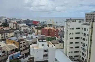 Espaçoso apartamento - 3 quartos - vista mar - andar alto - pituba