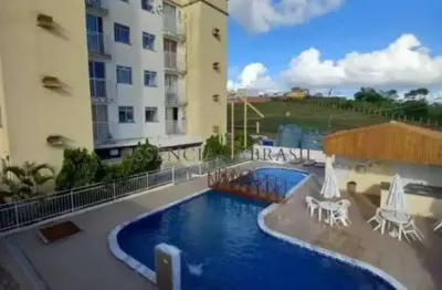 Apartamento à venda com 2 quartos no bairro caji em lauro de freitas