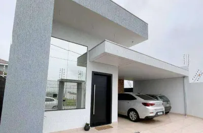 Casa à venda, 180 m² por r$ 725.000 - loteamento joão gelinski - guarapuava/pr