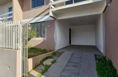 Sobrado com 3 dormitórios à venda, 117 m² por r$ 450.000 - santana - guarapuava/pr